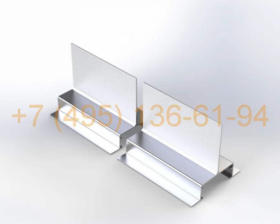 RLS-GU-Y Направляющая RLS Y-профиль 78x74x1,8 (6 м)
