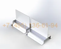 RLS-GU-Y Направляющая RLS Y-профиль 78x74x1,8 (6 м)