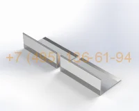 RLS-GU-L-603818 Направляющая RLS L-профиль 60x38x1,8 (6 м)