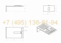 RLS-BR-M-12075 Кронштейн средний RLS M 120x75