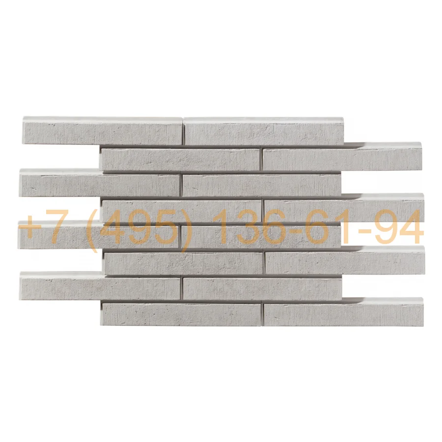Клинкерная плитка Леонардо Стоун Сиэтл_7047 размер 360х50 толщина 25 мм (LEONARDO STONE) бетонная для вентилируемого фасада. Вес квадратного метра 13,89 кг