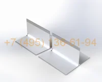 RLS-GU-T-6010018 Направляющая RLS T-профиль 60x100x1,8 (6 м)