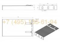 RLS-BR-XL-270150 Кронштейн усиленный RLS XL 270x150