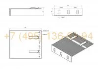 RLS-BR-XL-170150 Кронштейн усиленный RLS XL 170x150