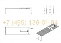 RLS-BR-S-17050 Кронштейн малый RLS S 170x50