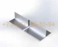 RLS-GU-T-408218 Направляющая RLS T-профиль 40x82x1,8 (6 м)