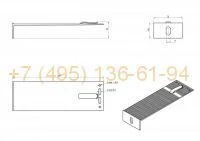 RLS-BR-M-24075 Кронштейн средний RLS M 240x75