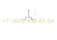 RLS-GU-Y Направляющая RLS Y-профиль 78x74x1,8 (6 м)