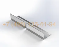RLS-GU-L-503518 Направляющая RLS L-профиль 50x35x1,8 (6 м)