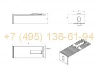 RLS-BR-S-14050 Кронштейн малый RLS S 140x50