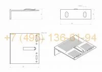 RLS-BR-L-120125 Кронштейн большой RLS L 120x125