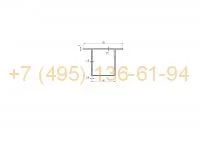 HIS-GU-5782 Направляющая профиль HIS 57х82 (6 м)