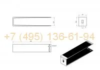 HIS-BR-S-24050 Кронштейн малый HIS S 240x50