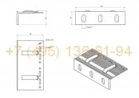 RLS-BR-XL-80150 Кронштейн усиленный RLS XL 80x150