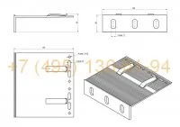 RLS-BR-XL-140150 Кронштейн усиленный RLS XL 140x150