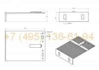 RLS-BR-L-170125 Кронштейн большой RLS L 170x125