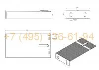 RLS-BR-L-240125 Кронштейн большой RLS L 240x125