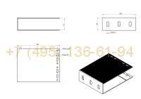 HIS-BR-L-190150 Кронштейн большой HIS L 190x150