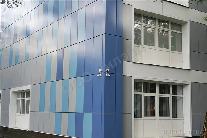 Долговечный фасад из композитных панелей — REVENTAL Москва